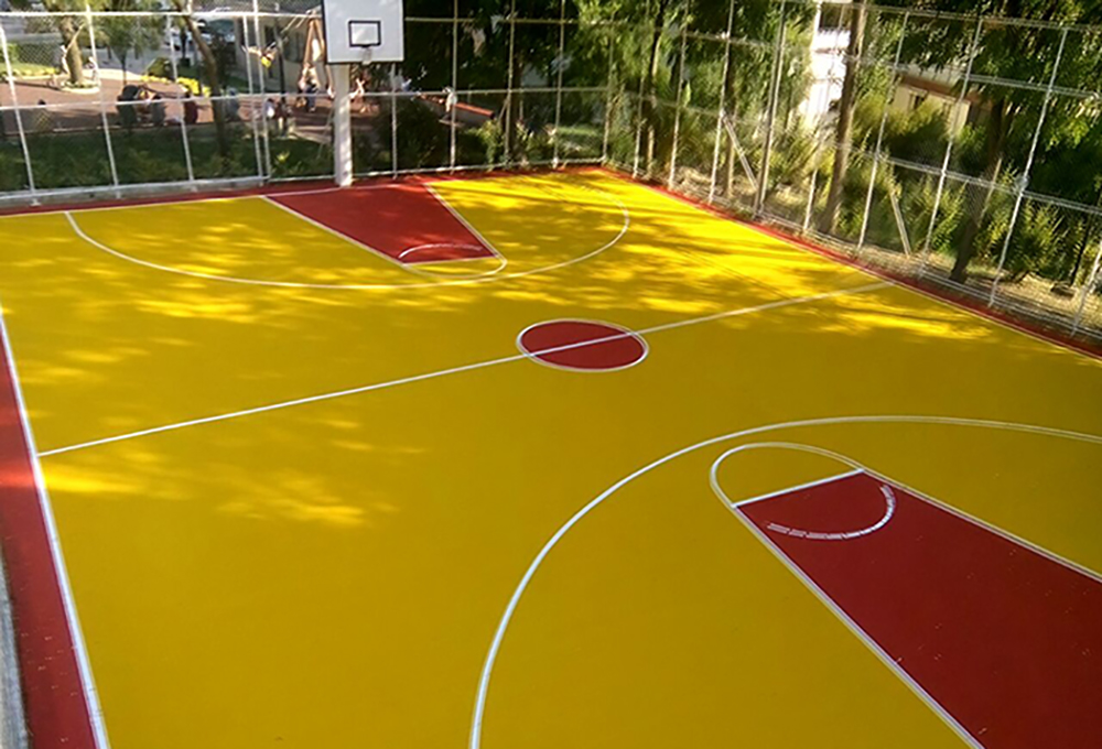 Tenis Kort ve Basketbol Sahaları